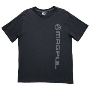 Magpul Vert Logo 100% Combed Ring-spun Cotton T-shirt Mens L Black